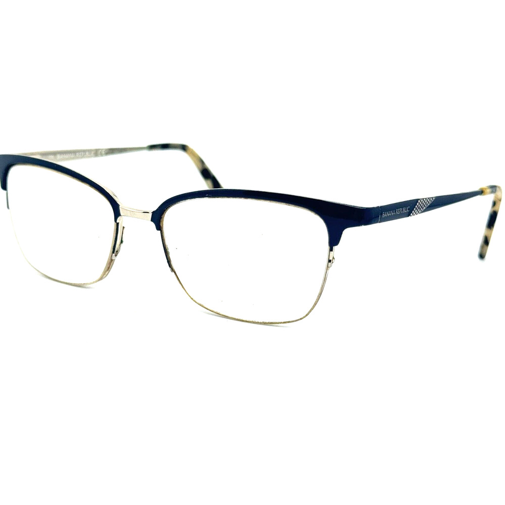Banana Republic Pandora OKY2 Blue Gold 52 x 17 135 mm Eyeglass Frame H14565